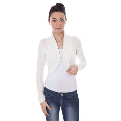 Datch White Wool Sweater Datch