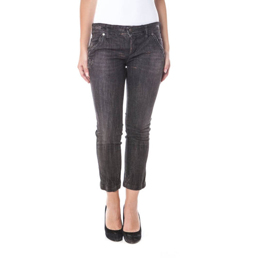 Parasuco Black Cotton Jeans & Pant Parasuco