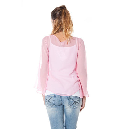 Phard Pink Silk Tops & T-Shirt Phard