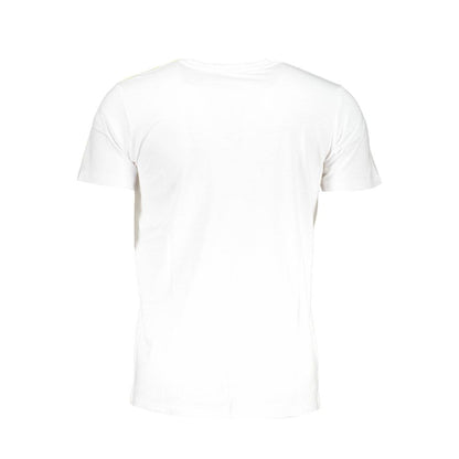 Scuola Nautica White Cotton T-Shirt Scuola Nautica