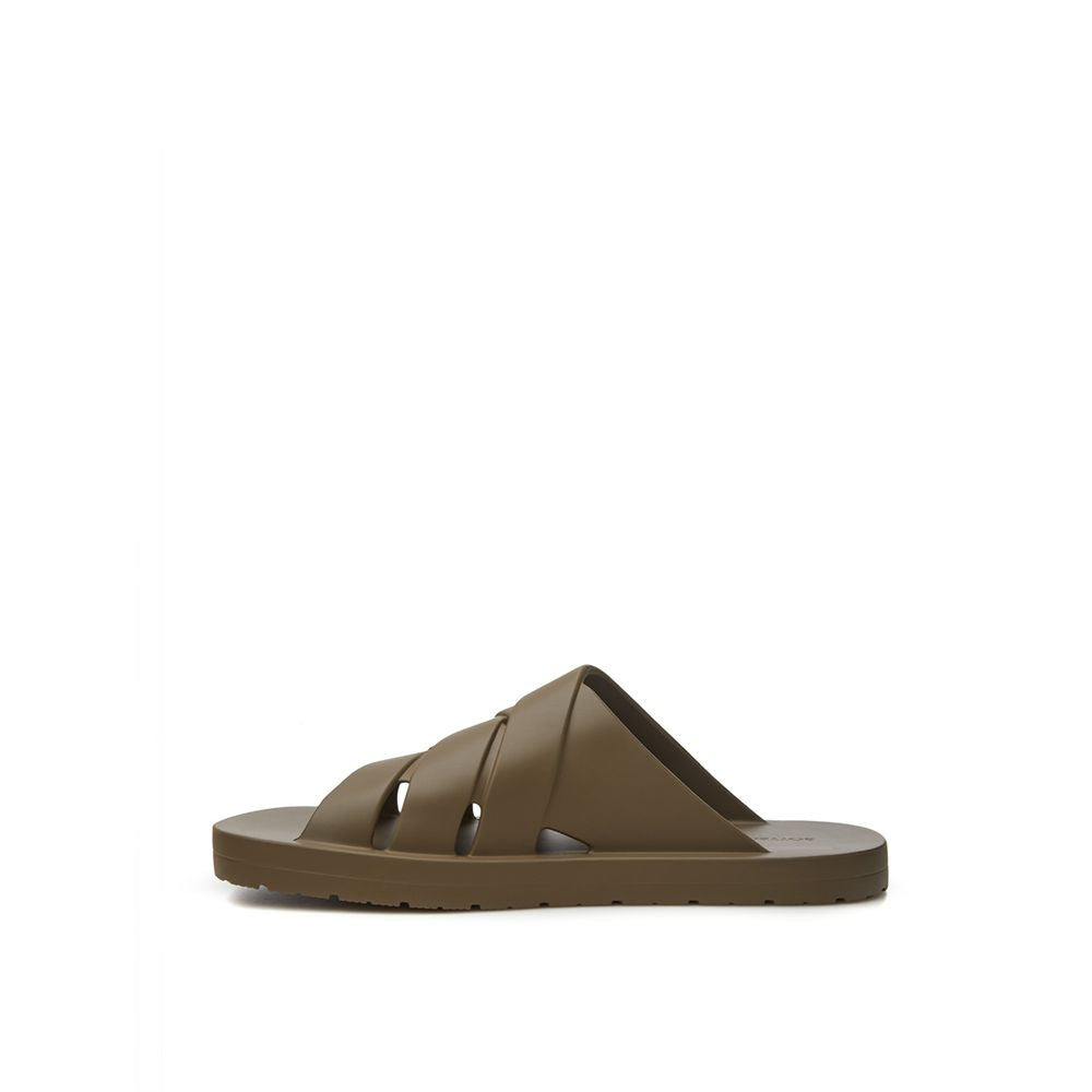 Bottega Veneta Brown Cotton Sandal Bottega Veneta