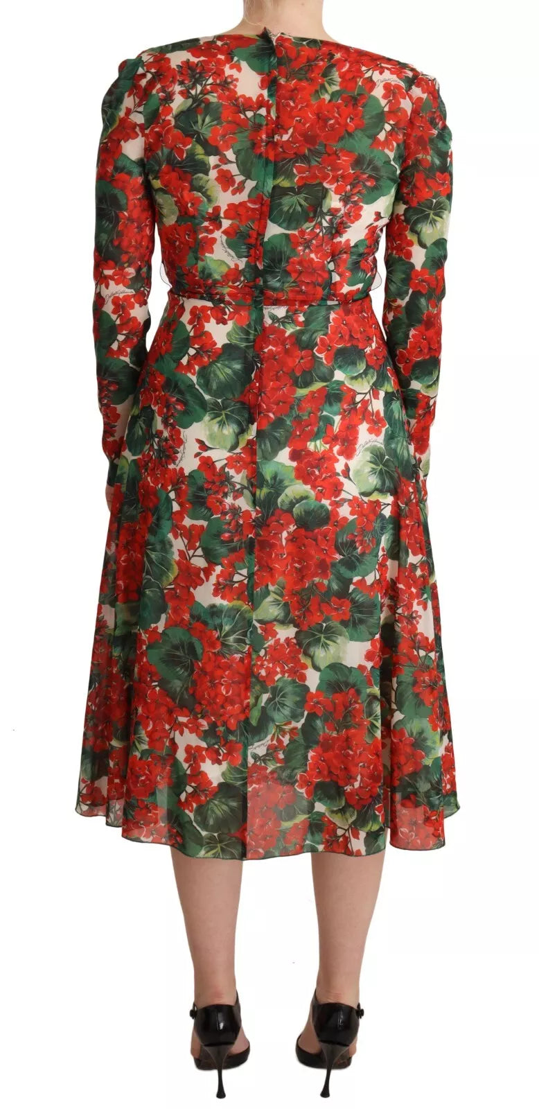 Dolce & Gabbana Multicolor Portofino-Print Shift Dress Dolce & Gabbana