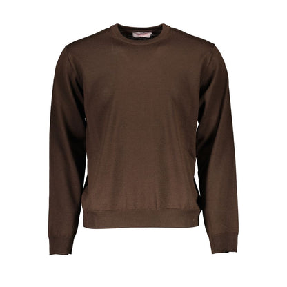 Romeo Gigli Brown Wool Sweater Romeo Gigli