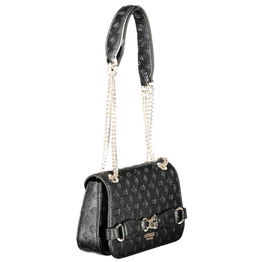 Guess Jeans Black Polyethylene Handbag Guess Jeans