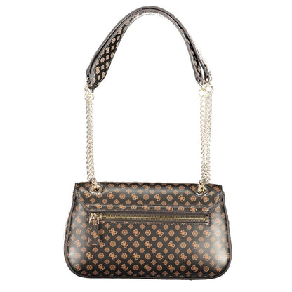 Guess Jeans Brown Polyethylene Handbag Guess Jeans