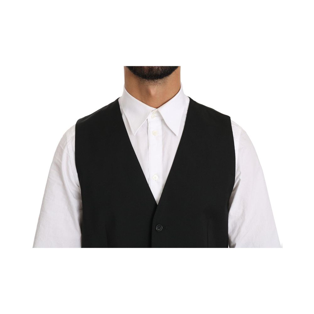 Dolce & Gabbana Black  Vest Dolce & Gabbana