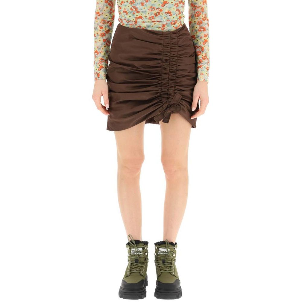 Ganni Brown  Skirt Ganni