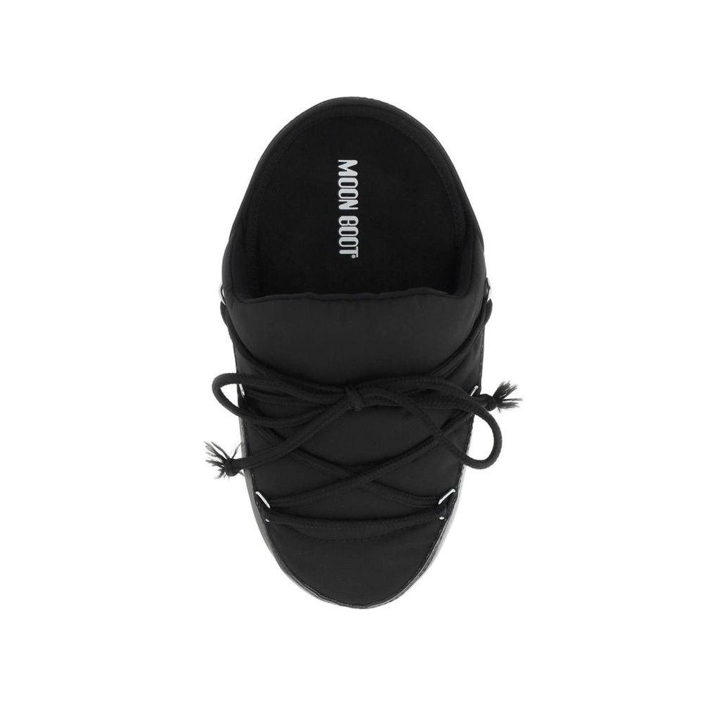 Moon Boot Black  Flat Shoe Moon Boot