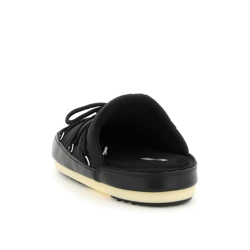 Moon Boot Black  Flat Shoe Moon Boot