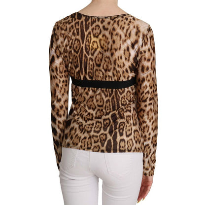 Roberto Cavalli Brown  Tops & T-Shirt Roberto Cavalli