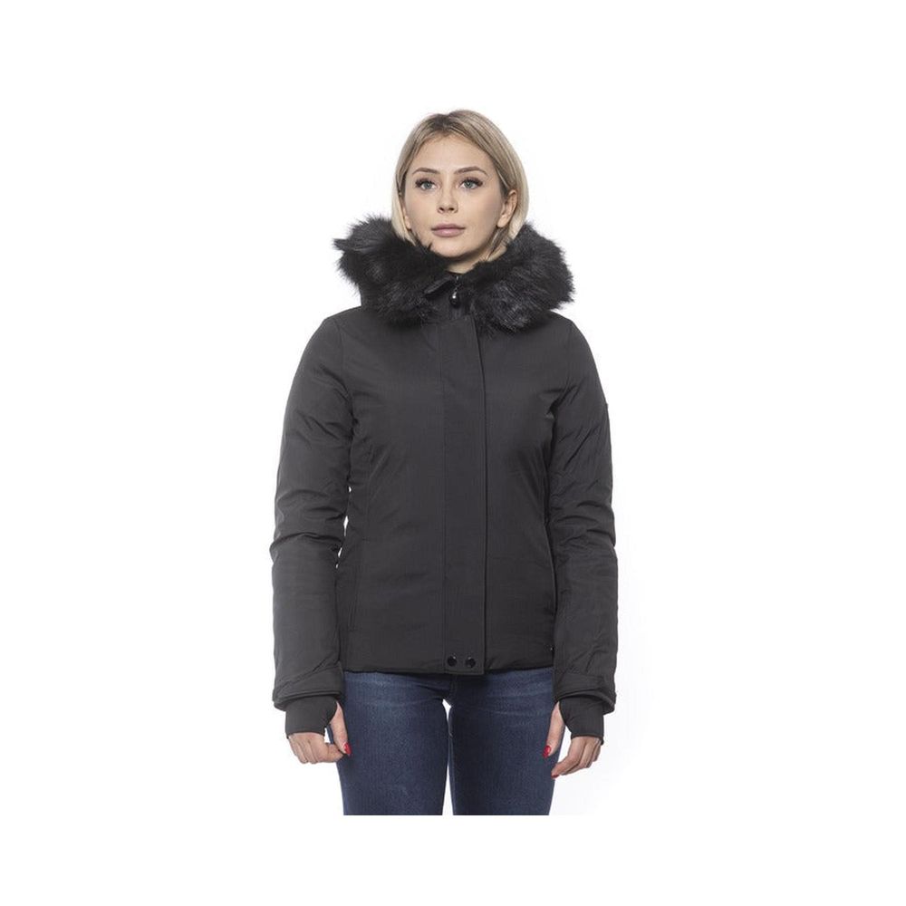 Trussardi Collection Black  Jackets & Coat Trussardi Collection