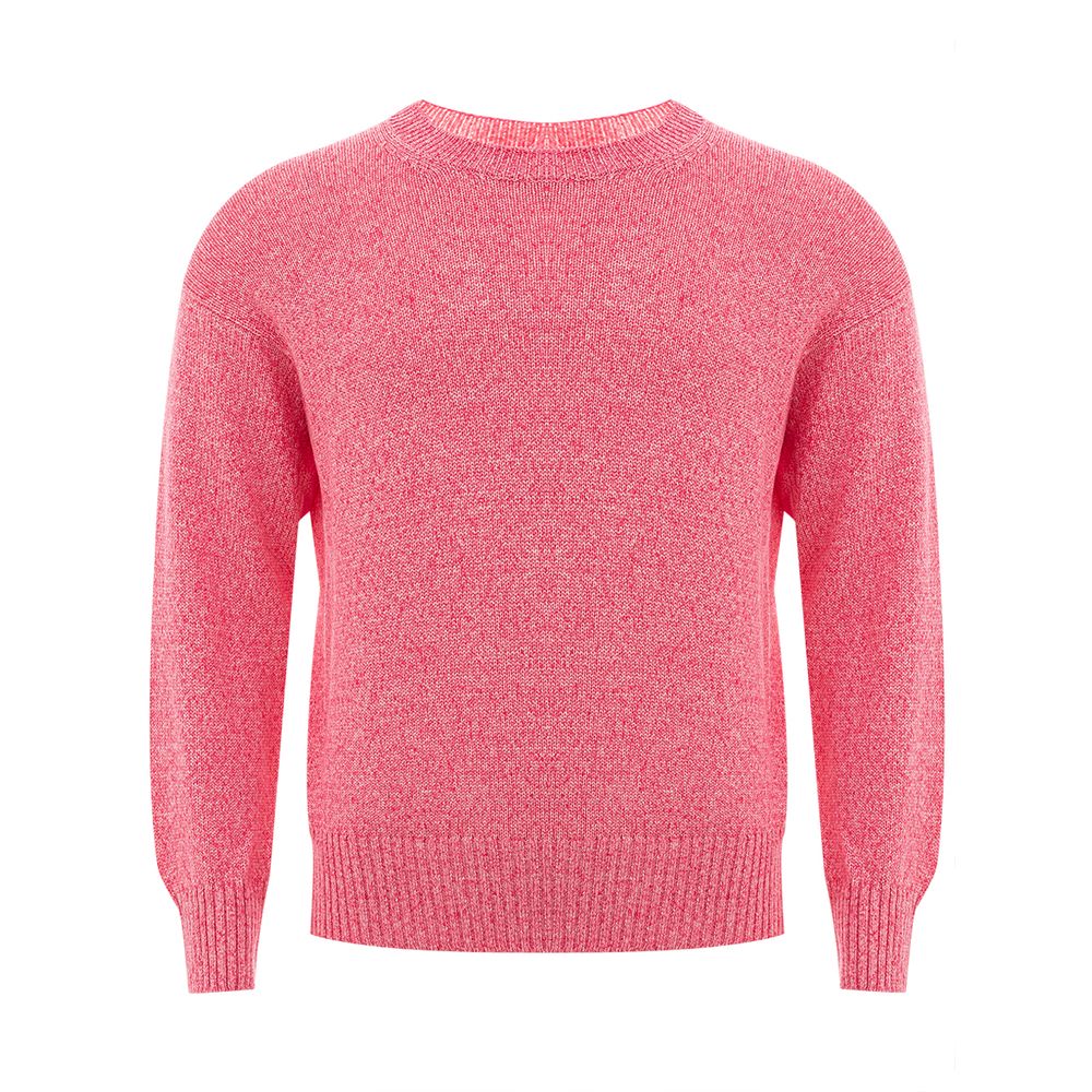 Gran Sasso Pink Cotton Sweater Gran Sasso