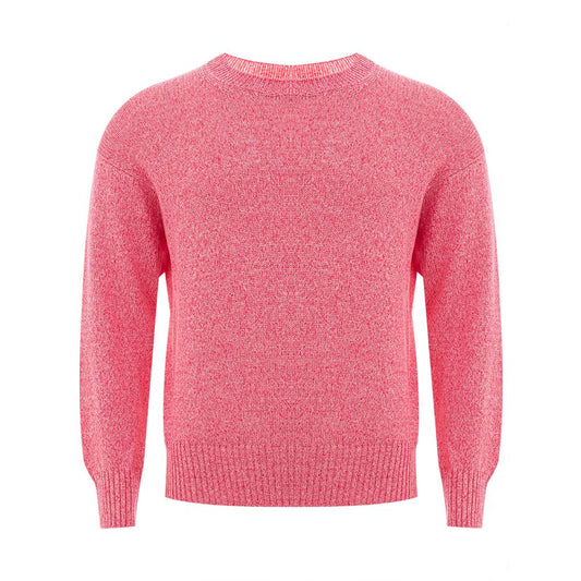 Gran Sasso Pink Cotton Sweater Gran Sasso