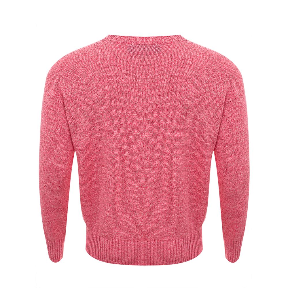 Gran Sasso Pink Cotton Sweater Gran Sasso