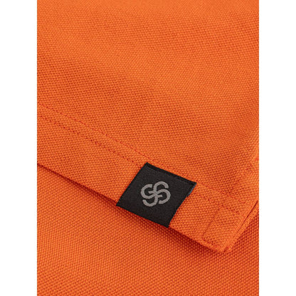 Gran Sasso Elegant Orange Cotton Polo for Men Gran Sasso