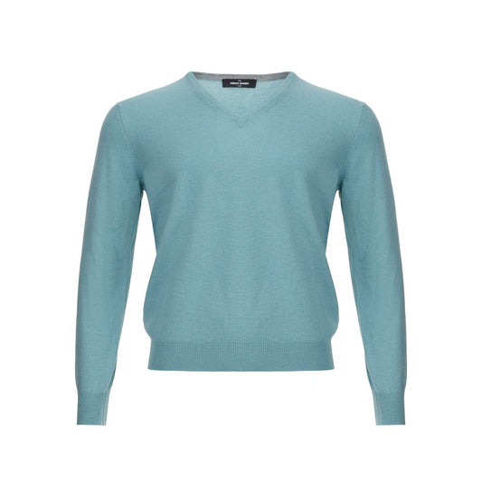 Gran Sasso Turquoise Cashmere Sweater Elegance Gran Sasso