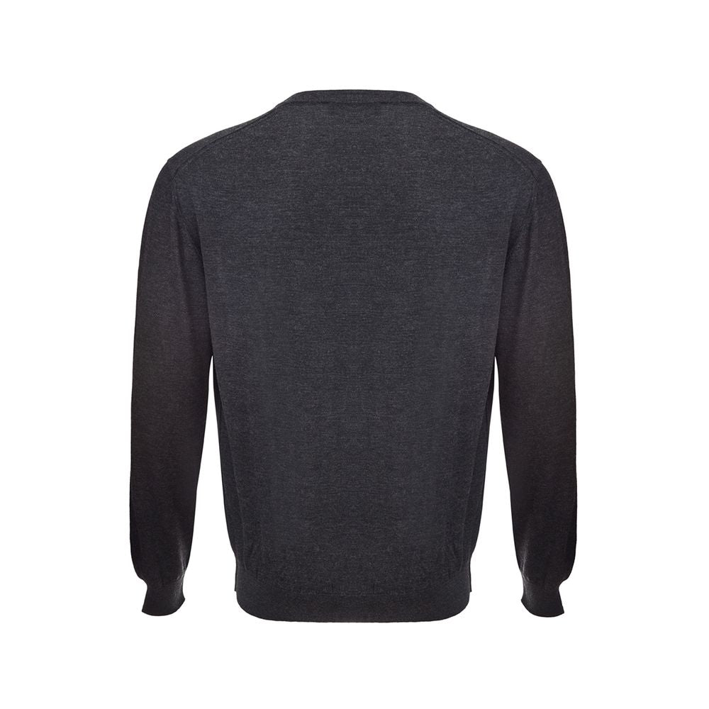 Dolce & Gabbana Elegant Gray Cashmere Sweater for Men Dolce & Gabbana