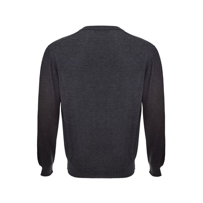 Dolce & Gabbana Elegant Gray Cashmere Sweater for Men Dolce & Gabbana