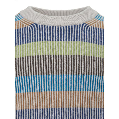 Gran Sasso Elegant Multicolor Cashmere Sweater for Men Gran Sasso