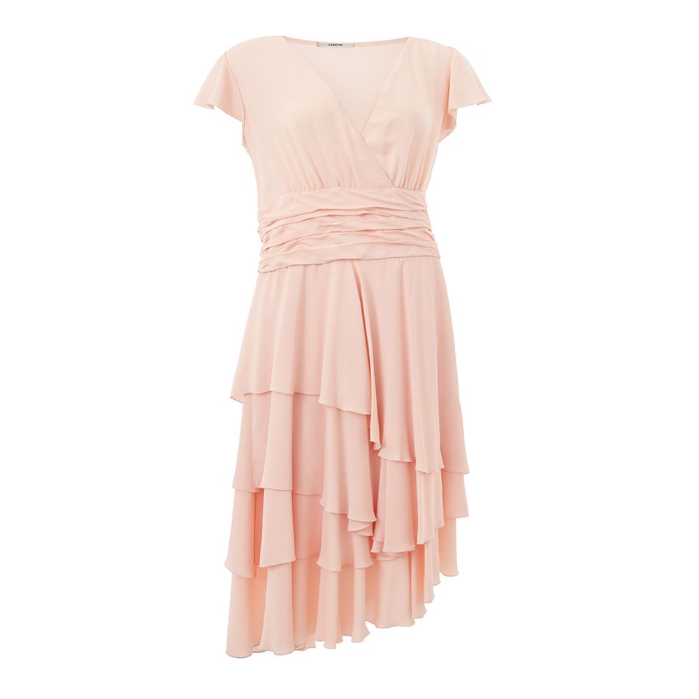 Lardini Elegant Pink Acetate Dress Lardini