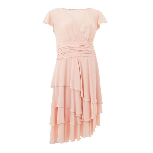 Lardini Elegant Pink Acetate Dress Lardini