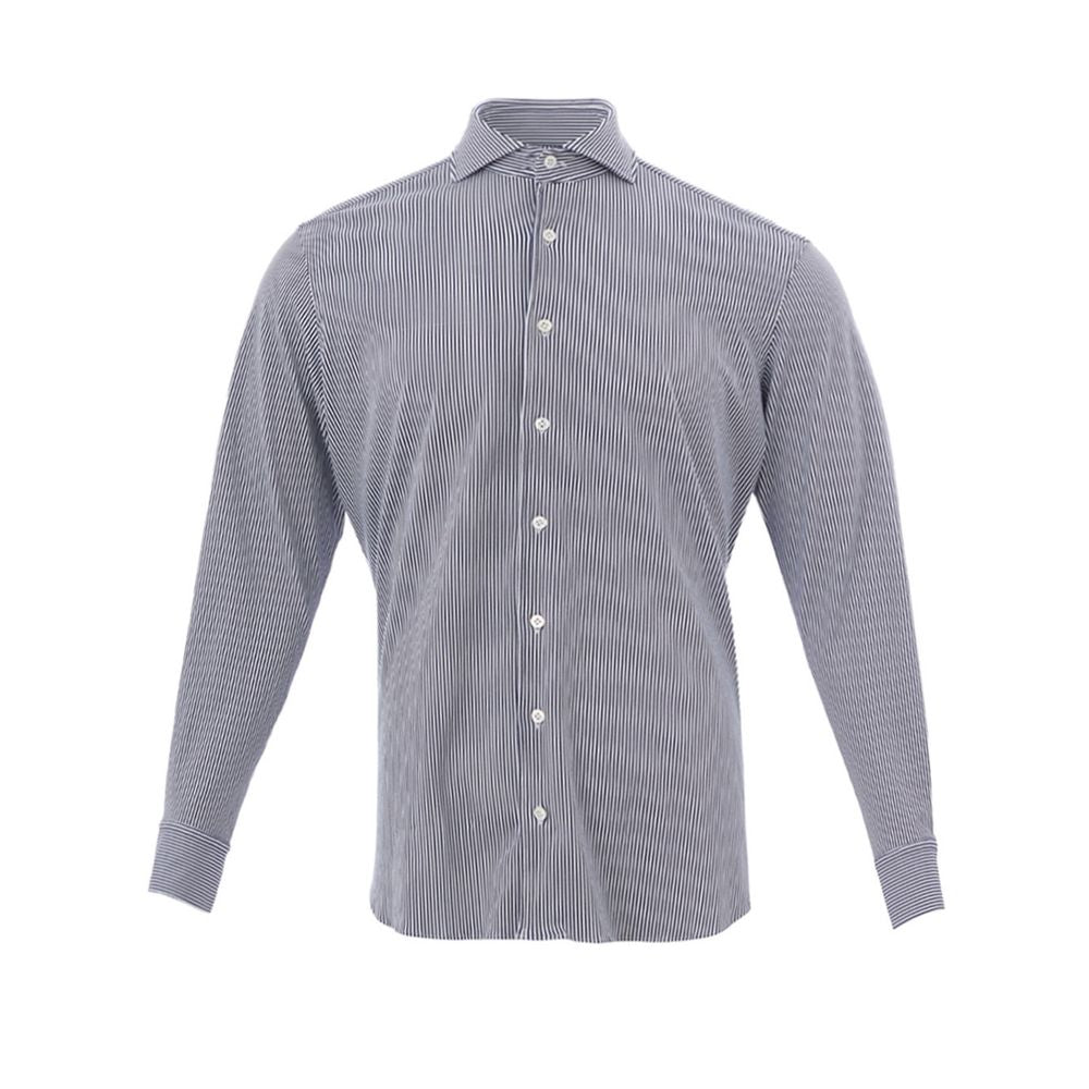 Lardini Elegant Multicolor Cotton Shirt for Men Lardini