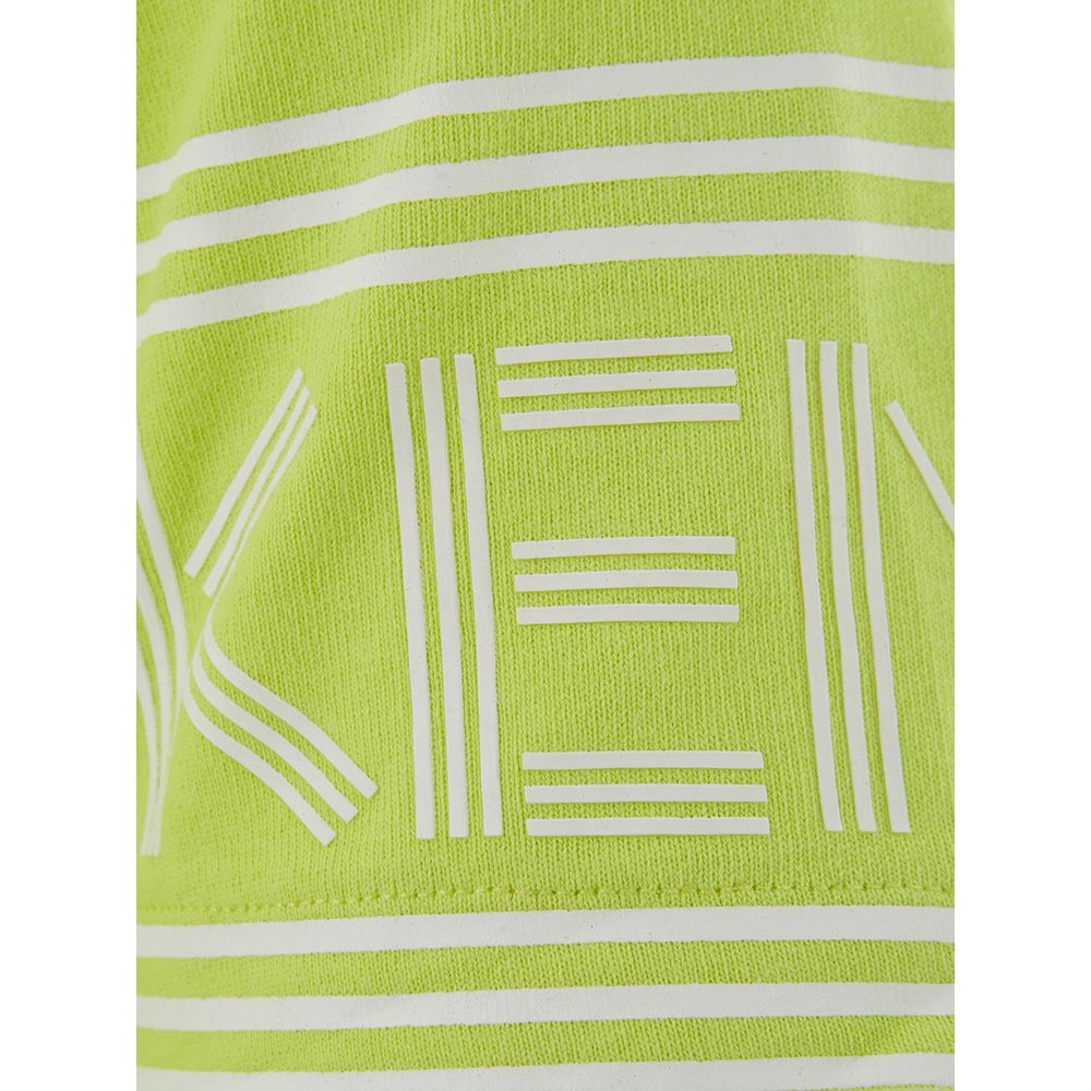 Kenzo Sunny Yellow Cotton Tee For Stylish Men Kenzo