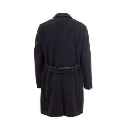 Dolce & Gabbana Elegant Blue Wool Jacket for Men Dolce & Gabbana