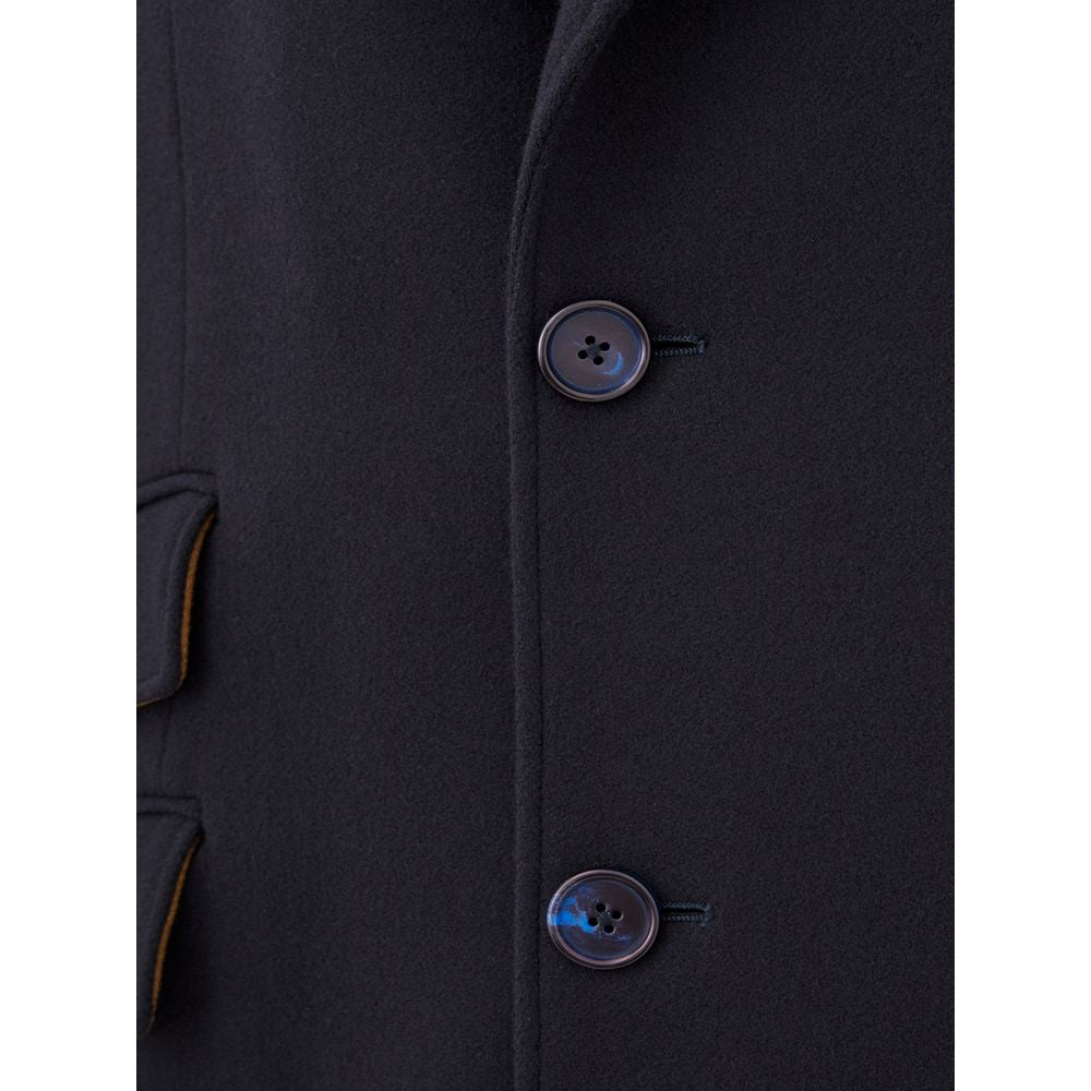 Dolce & Gabbana Elegant Blue Wool Jacket for Men Dolce & Gabbana