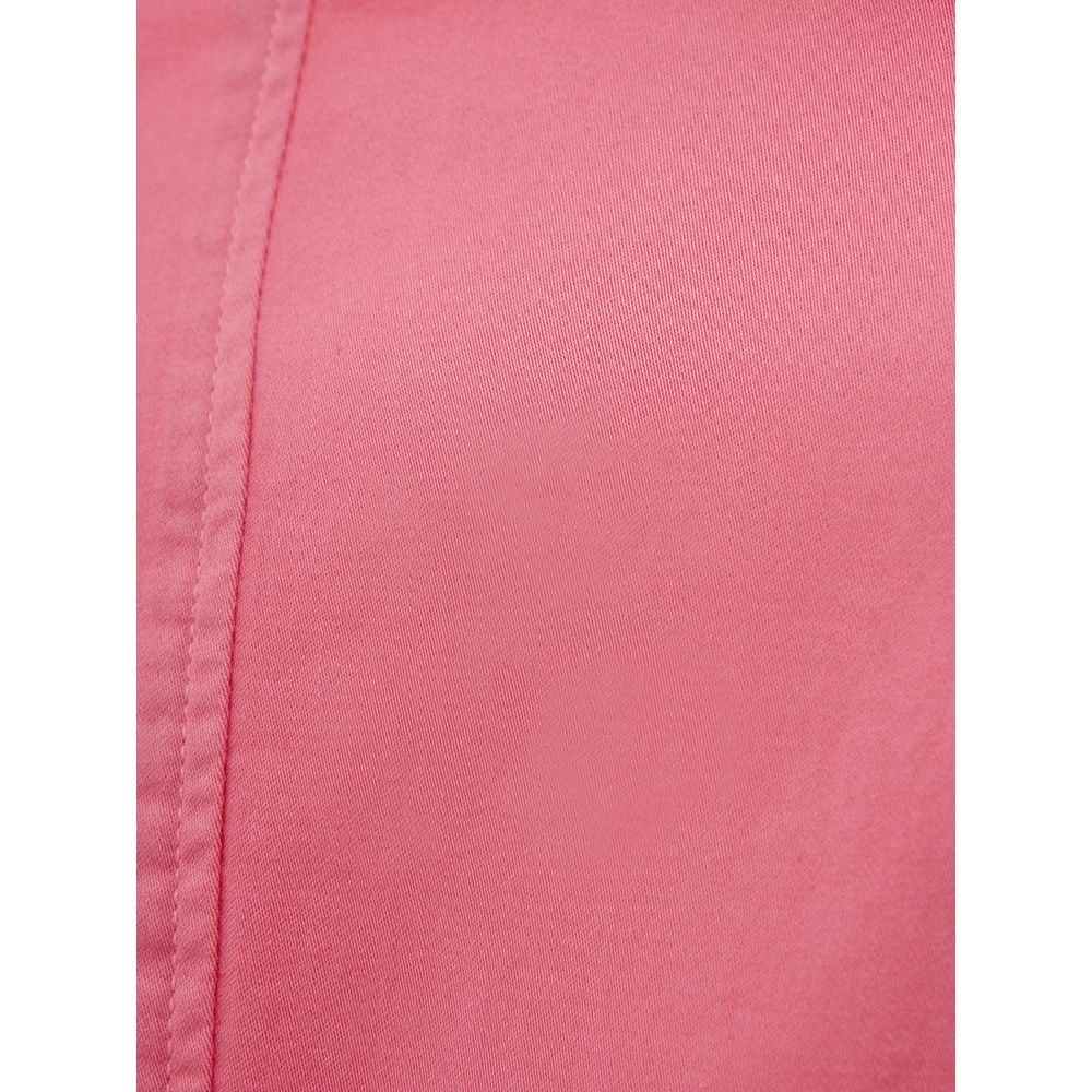 Lardini Elegant Pink Cotton Jacket for Her Lardini