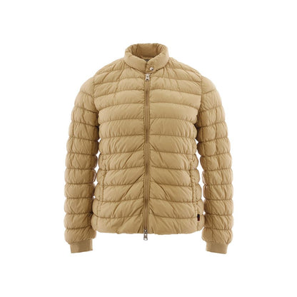 Woolrich Beige Polyamide Designer Jacket Woolrich