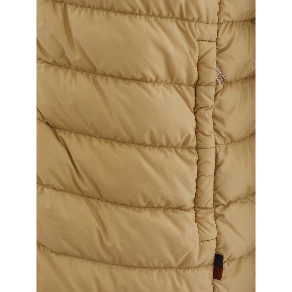 Woolrich Beige Polyamide Designer Jacket Woolrich