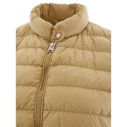 Woolrich Beige Polyamide Designer Jacket Woolrich