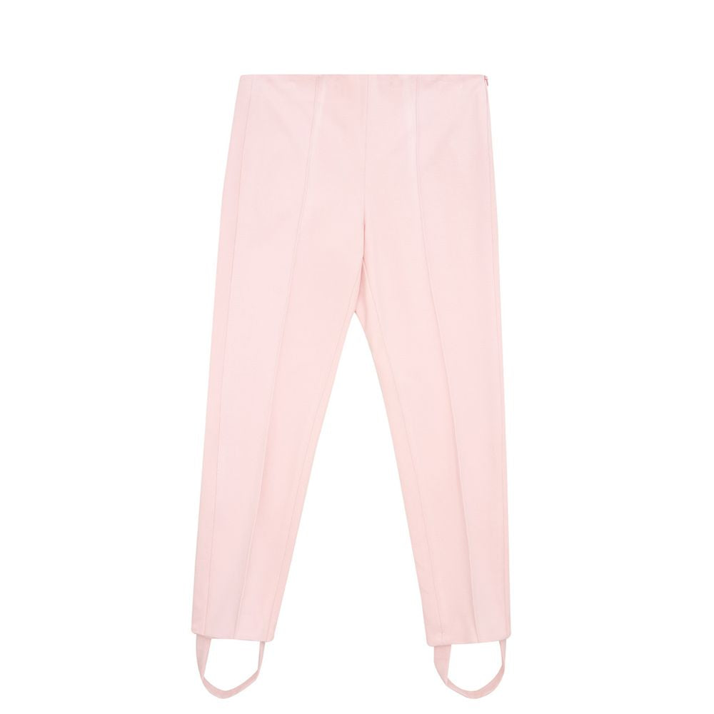 Lardini Elegant Pink Viscose Pants for Chic Style Lardini