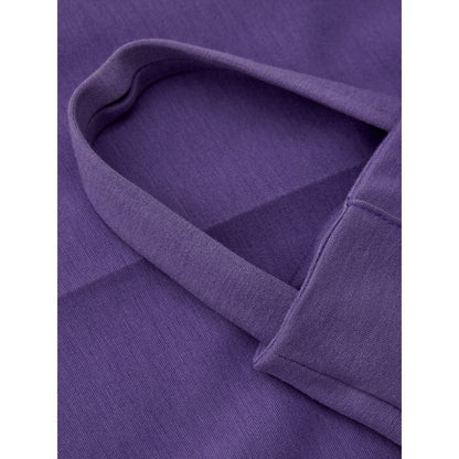 Lardini Elegant Purple Viscose Pants Lardini