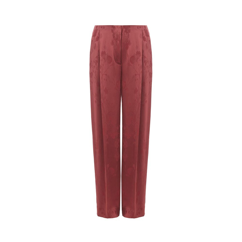 Lardini Elegant Red Tailored Pants Lardini