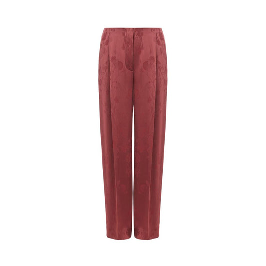 Lardini Elegant Red Tailored Pants Lardini