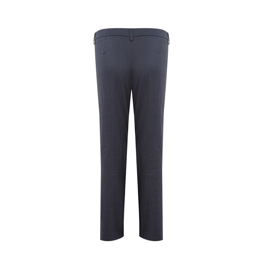 Lardini Chic Blue Linen Trousers Lardini