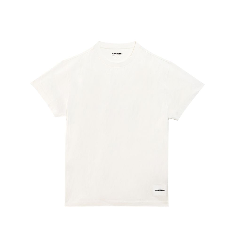 Jil Sander White Cotton Organic T-Shirt Jil Sander