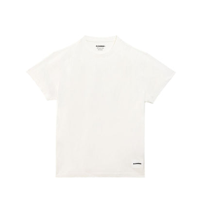 Jil Sander White Cotton Organic T-Shirt Jil Sander