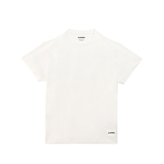 Jil Sander White Cotton Organic T-Shirt Jil Sander