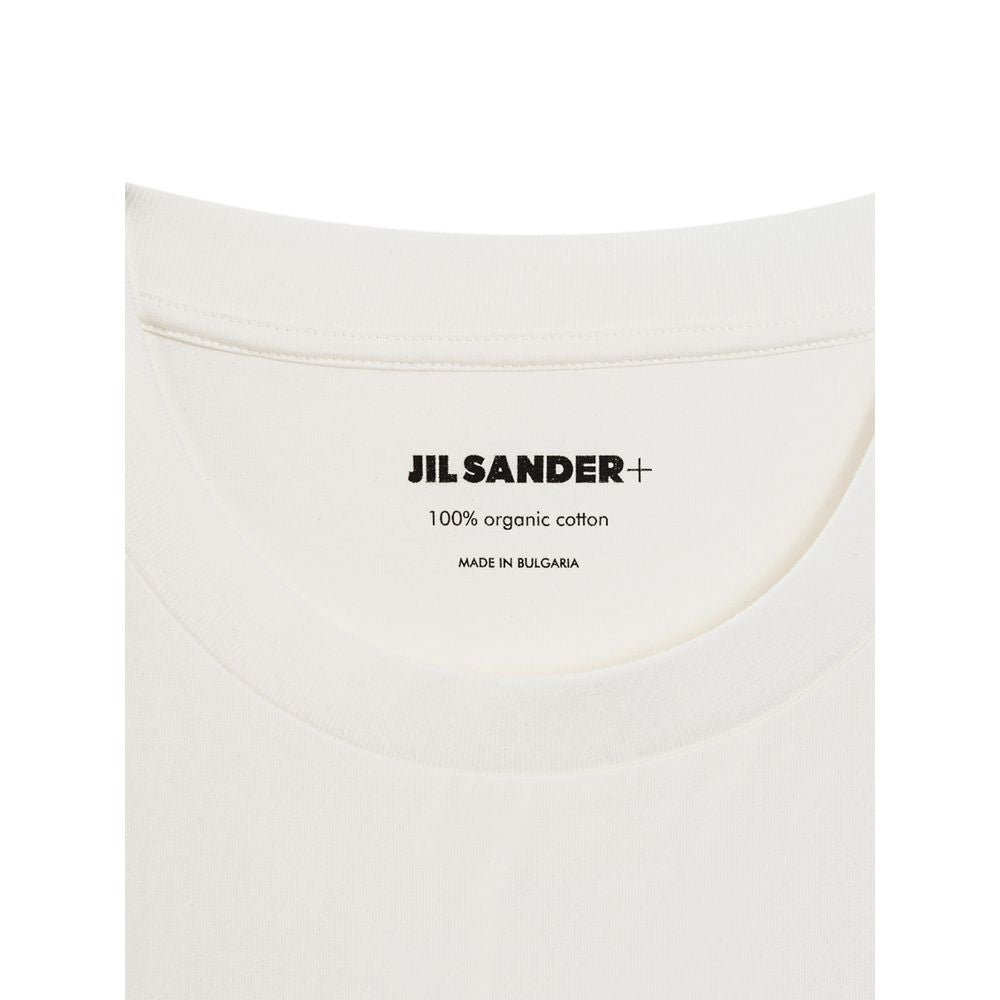 Jil Sander White Cotton Organic T-Shirt Jil Sander