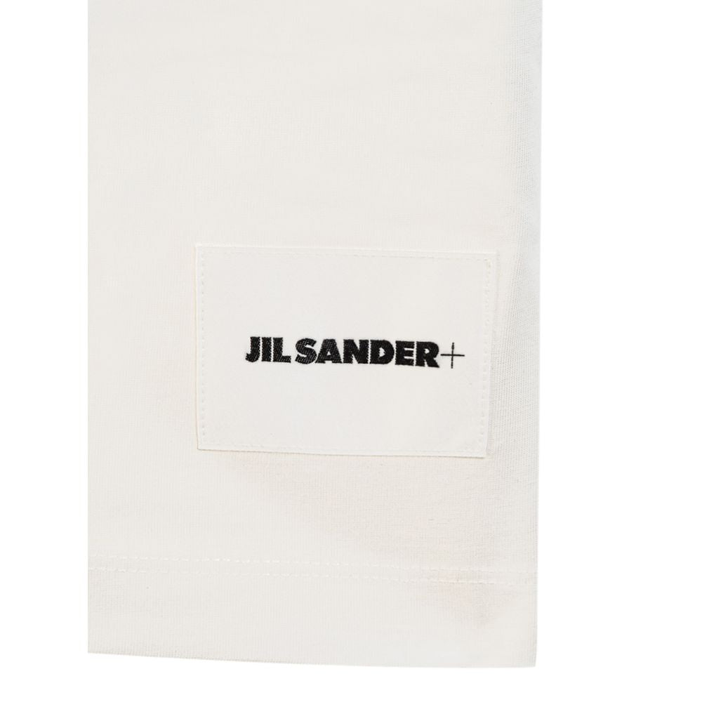 Jil Sander White Cotton Organic T-Shirt Jil Sander