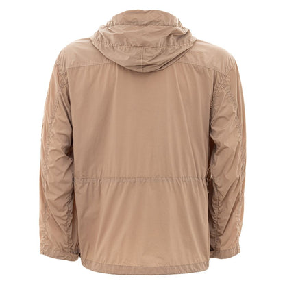 C.P. Company Elevated Urban Style Beige Polyamide Jacket C.P. Company