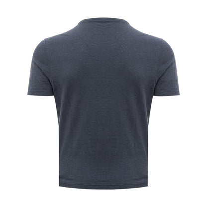 Gran Sasso Elegant Gray Cotton T-Shirt Gran Sasso