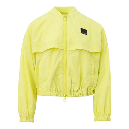 Armani Exchange Chic Yellow Polyamide Jacket for Women Armani Exchange