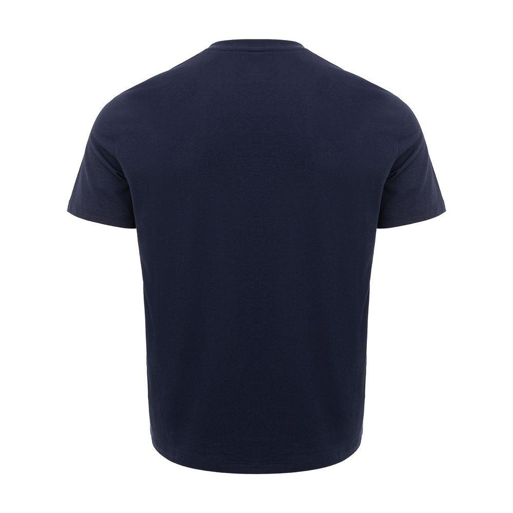 Armani Exchange Sleek Blue Cotton Tee for Men Armani Exchange