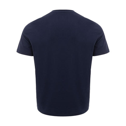 Armani Exchange Sleek Blue Cotton Tee for Men Armani Exchange