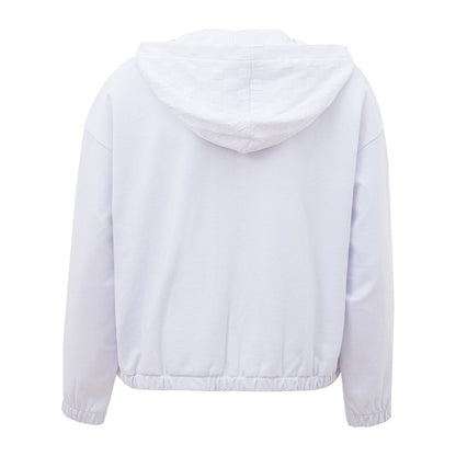 Armani Exchange Chic White Viscose Sweater for Women Armani Exchange