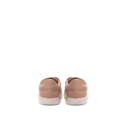 Bally Elegant Pink Cotton Leather Sneakers Bally